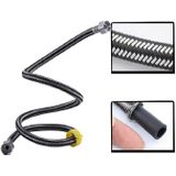 8 PCS 304 Stainless Steel Metal Weave High-pressure Explosion-proof Hot And Cold Water Inlet Hose  Size:80 cm