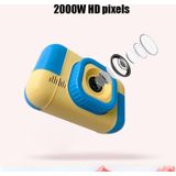 High-definition Dual-camera Photo Children Digital Camera Baby Toy(Blue Yellow)