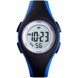 SKMEI 1459 Sports Waterproof Children's Watch Small Camouflage Student Gift Watch Electronic Watch(Black)