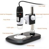 DMS-MDS800 40X-800X Magnifier 2.0MP Image Sensor USB Digital Microscope with 8 LEDs & Professional Stand