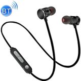 X3 Magnetic Absorption Sports Bluetooth 5.0 In-Ear Headset with HD Mic  Support Hands-free Calls  Distance: 10m  For iPad  Laptop  iPhone  Samsung  HTC  Huawei  Xiaomi  and Other Smart Phones(Black)
