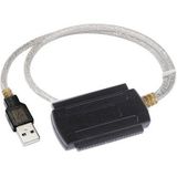 USB 2.0 to IDE & SATA Cable  EU Plug  Cable Length: approx 70cm