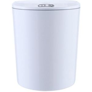 EXPED SMART Desktop Smart Induction Electric Storage Box Car Office Trash Can  Specification: 5L USB Charging (White)