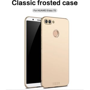 MOFI for  Huawei Enjoy 7S / P Smart PC Ultra-thin Edge Fully Wrapped Up Protective Case Back Cover(Gold)