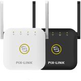 PIX-LINK WR22 300Mbps Wifi Wireless Signal Amplification Enhancement Extender  Plug Type:EU Plug(Black)
