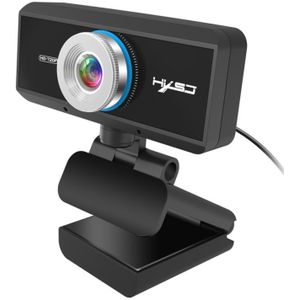 HXSJ S90 30fps 1 Megapixel 720P HD Webcam for Desktop / Laptop / Android TV  with 8m Sound Absorbing Microphone  Length: 1.5m