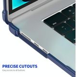 Voor MacBook Air 15.3 A2941 ENKAY Hat-Prince 3 in 1 beschermbeugel hoes harde schaal met TPU toetsenbordfilm / PET-schermbeschermer  versie: EU