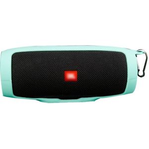 Shockproof Waterproof Soft Silicone Cover Protective Sleeve Bag for JBL Charge3 Bluetooth Speaker(Green)