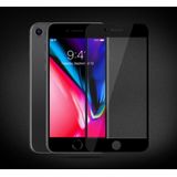 mocolo 0.33mm 9H 2.5D Silk Print Tempered Glass Film for iPhone 8 Plus & 7 Plus (Black)