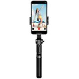 H202 Handheld Gimbal Stabilizer Foldable 3 in1 Bluetooth Remote Selfie Stick Tripod Stand for Smart Phone  Quad-Key Control