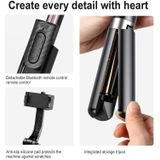 H202 Handheld Gimbal Stabilizer Foldable 3 in1 Bluetooth Remote Selfie Stick Tripod Stand for Smart Phone  Quad-Key Control