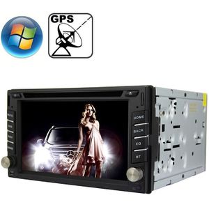 Rungrace Universal 6.2 inch Windows CE 6.0 TFT Screen In-Dash Car DVD Player with Bluetooth / GPS / RDS