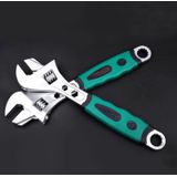 Multifunctional Water Pipe Wrench Movable Dual-purpose Spanner  Size:12 Inch