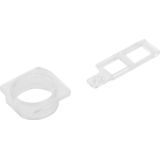 10 ingesteld voor iPhone 8 Plus Front Facing Camera Module Bezel + behoud Sensorsteun