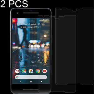 2 PCS for Google Pixel 2 0.26mm 9H Surface Hardness 2.5D Explosion-proof Tempered Glass Screen Film