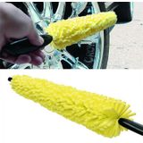 Universal Auto Car Accessories Car Rims Care Tire Wheel Washing Brush Plastic Handle Vehicle Wheel Cleaning Brush Washing Sponge