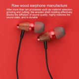 awei ES-60TY TPE In-ear Wire Control Earphone with Mic  For iPhone  iPad  Galaxy  Huawei  Xiaomi  LG  HTC and Other Smartphones(Red)