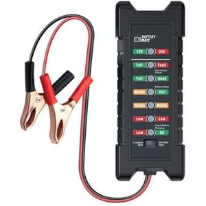 YAWOA BM410 Storage Battery Tester 12V/24V Load Test LED Smart Car Battery Tester Clip