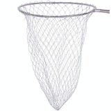 Foldable Stainless Steel Dip Net Head Fishing Net  Specification: Solid 45cm Big Mesh