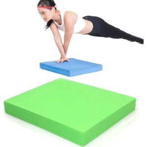 Yoga Waist And Abdomen Core Stabilized Balance Mat Plank Support Balance Soft Collapse  Specification: 31x20x6cm (Green)