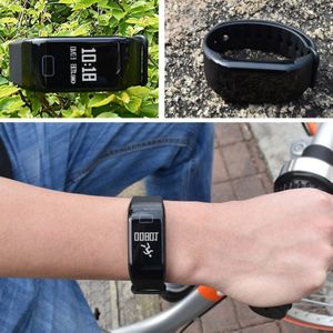 TLWT1 0.66 inch OLED Display Bluetooth Smart Bracelet  IP66 Waterproof  Support Heart Rate Monitor / Blood Pressure & Blood Oxygen Monitor / Pedometer / Calls Remind / Sleep Monitor / Sedentary Reminder / Alarm  Compatible with Android and iOS Phones