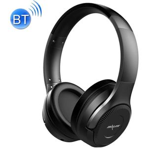 ZEALOT B26T Stereo Wired Wireless Bluetooth 4.0 Subwoofer Headset with 3.5mm Universal Audio Cable Jack & HD Microphone  For Mobile Phones & Tablets & Laptops  Support 32GB TF Card Maximum(Black)