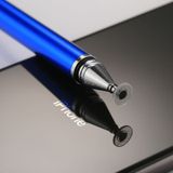 Universal 2 in 1 Multifunction Round Thin Tip Capacitive Touch Screen Stylus Pen  For iPhone  iPad  Samsung  and Other Capacitive Touch Screen Smartphones or Tablet PC(Dark Blue)