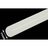 10x Practical Transparent White Hot Melt Glue Stick  Size: 270 x 11mm (10pcs in one packaging  the price is for 10pcs)