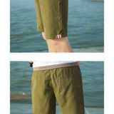 Summer Loose Casual Patch Cloth Quick-drying Shorts Polyester Drawstring Beach Shorts for Men (Color:Black Size:L)