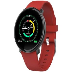 M31 1.3 inch TFT Color Screen Smartwatch IP67 Waterproof Support Call Reminder /Heart Rate Monitoring/Blood Pressure Monitoring/Sleep Monitoring/Blood Oxygen Monitoring(Red)