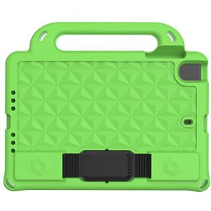 For iPad mini 2019 / mini 5 Diamond Series EVA Anti-Fall Shockproof Sleeve Protective Shell Case with Holder & Strap(Green)