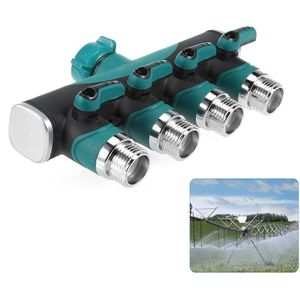 4 In 1 Multi-function Garden Water Sprinklers Lawn Irrigation Valve Water Dividing Controller Water Pipe Shunt