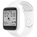D20S 1.44 inch Color Screen Smart Watch Support Heart Rate Monitoring/Blood Pressure Monitoring/Blood Oxygen Monitoring/Sleep Monitoring(White)