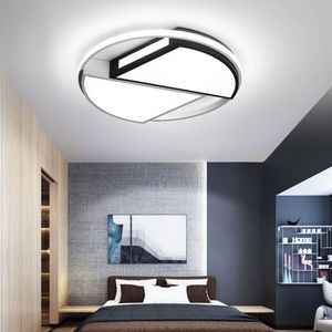 Simple Modern Bedroom Ceiling Lamp Creative Room Study Light  Diameter:50cm(White Light)