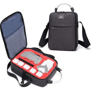 Shockproof Waterproof Single Shoulder Storage Bag Travel Carrying Cover Case Box for FIMI X8 mini(Black + Black Liner)