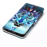 For Galaxy S8 + / G955 Gloss Oil Embossed Wolf Pattern Horizontal Flip Leather Case with Holder & Card Slots & Wallet & Photo Frame