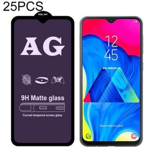 25 PCS AG Matte Anti Blue Light Full Cover Tempered Glass For Galaxy J7 Pro