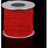 50m/bag 0.5mm Round Elastic Cord Beading Stretch Thread/String/Rope for Necklace Bracelet Jewelry Making(red)