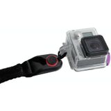 TMC CA003 Quick Release Camera Cuff Wrist Strap for GoPro  NEW HERO /HERO6  /5 /5 Session /4 Session /4 /3+ /3 /2 /1  Xiaoyi and Other Action Cameras  Max Length: 22cm(Black)