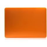 ENKAY Hat-Prince 3 in 1 For MacBook Pro 13 inch A2289 / A2251 (2020) Crystal Hard Shell Protective Case + Europe Version Ultra-thin TPU Keyboard Protector Cover + Anti-dust Plugs Set(Orange)