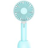 Desktop Portable Handheld Mini Silent Fan  Colour: X1 Blue