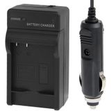 Digital Camera Battery Car Charger for Panasonic BCF10 / BCK7E(Black)