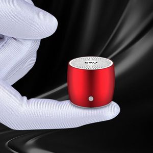 EWA A103 Portable Bluetooth Speaker Wireless Heavy Bass Bomm Box Subwoofer Phone Call Surround Sound Bluetooth Shower Speaker(Red)