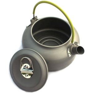 0.8 l draagbare outdoor alpinisme picknick aluminium theepot waterkoker koffiepot  capaciteit: 0.8 L