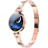 AK15 Fashion Smart Female Bracelet  1.08 inch Color LCD Screen  IP67 Waterproof  Support Heart Rate Monitoring / Sleep Monitoring / Remote Photography (Rose Gold)