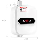 Storage-Free Instant Heating Type Constant Temperature Small Electric Water Heater(EU Plug)