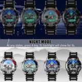 STRYVE S8023 Sporthorloge Nights Light Waterdicht Timing Alarm Herenhorloge