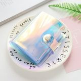 3 PCS Portable Hand Holding Wallet Phantom Laser Credit Card Package Business ID Storage Bag  Random Color Delivery(36 cards)