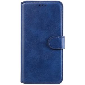 For iPhone 12 Pro Max Classic Calf Texture PU + TPU Horizontal Flip Leather Case  with Holder & Card Slots & Wallet(Blue)