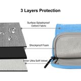 HAWEEL 9.7 inch Sleeve Case Zipper Briefcase Carrying Bag  For iPad 9.7 inch / iPad Pro 9.7 inch  Galaxy  Lenovo  Sony  Xiaomi  Huawei 9.7 inch Tablets(Blue)